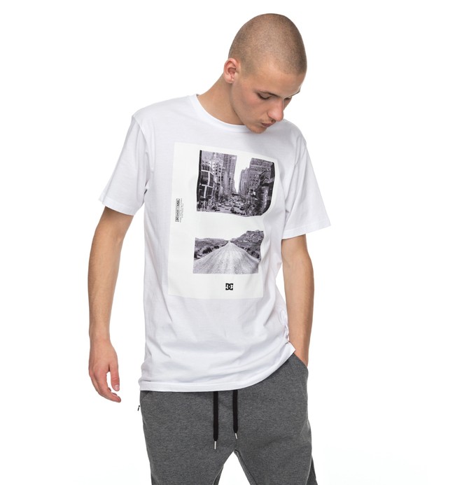 dcshoes, Keep Moving Tee, SNOW WHITE (wbb0) 0 Keep Moving Tee White EDYZT03705 DC Shoes