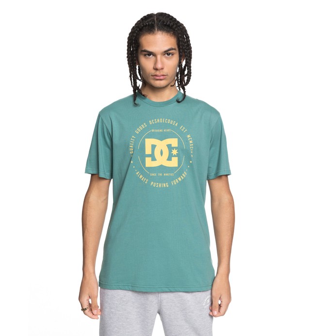 dcshoes, Rebuilt - T-Shirt für Männer, DEEP SEA/ SNAPDRAGON (xggy) 0 Rebuilt - T-Shirt für Männer Grün EDYZT03728 DC Shoes