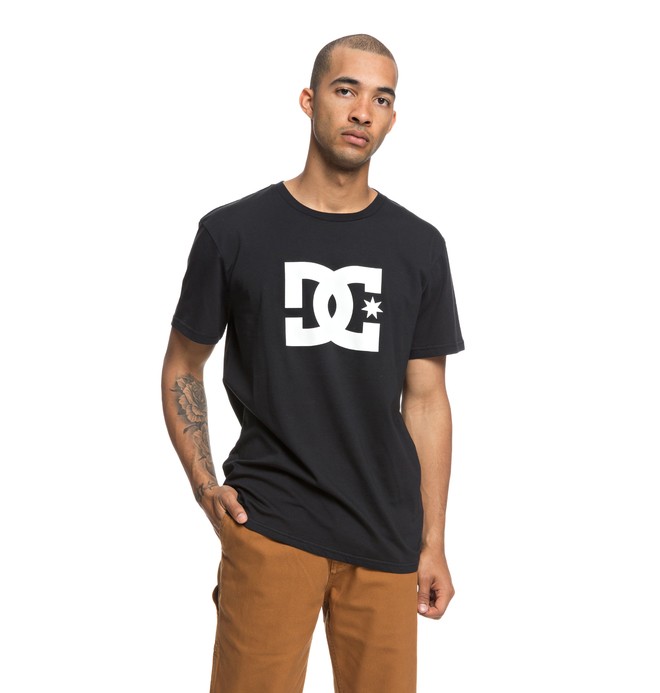 dcshoes, Star - T-Shirt voor Heren, BLACK (kvj0) 0 Star - T-Shirt voor Heren Black EDYZT03822 DC Shoes