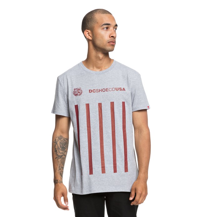 dcshoes, Guvnor - T-Shirt für Männer, GREY HEATHER (knfh) 0 Guvnor - T-Shirt für Männer Schwarz EDYZT03862 DC Shoes