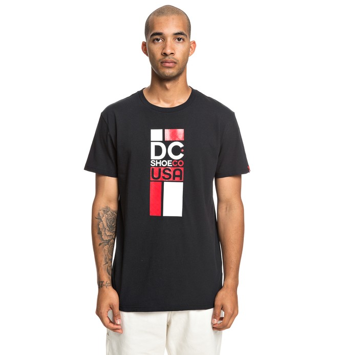 dcshoes, Separate Coast - T-shirt pour Homme, BLACK (kvj0) 0 Separate Coast - T-shirt pour Homme Noir EDYZT03925 DC Shoes