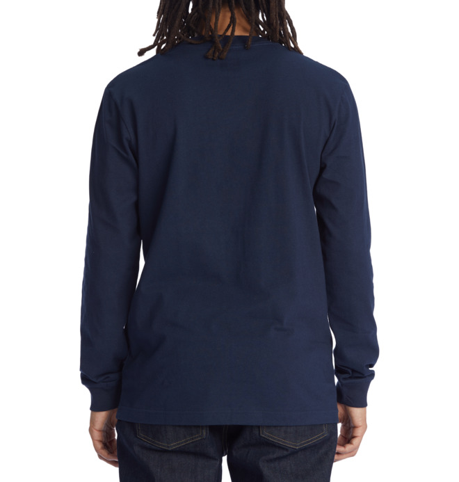 DC Stamped - Long Sleeve T-Shirt for Men  EDYZT04269
