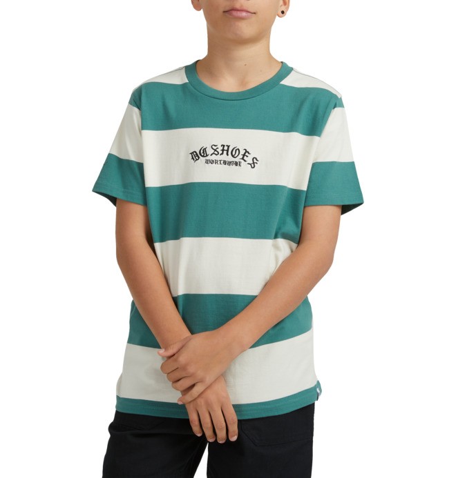 BOYS DOWNTOWN STRIPE SS TEE  UDBKT03006