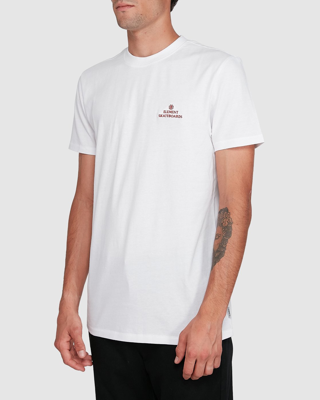 3 NYC SLIDERS SHORT SLEEVE TEE White 102019 Element