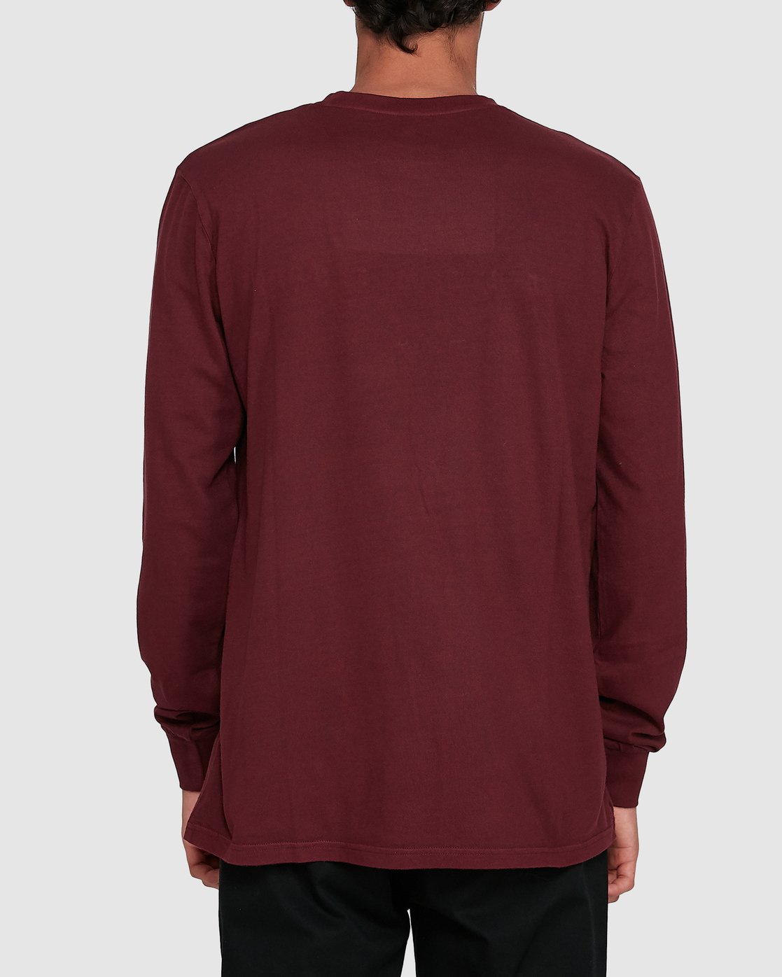 1 GYM LONG SLEEVE TEE Red 102051 Element