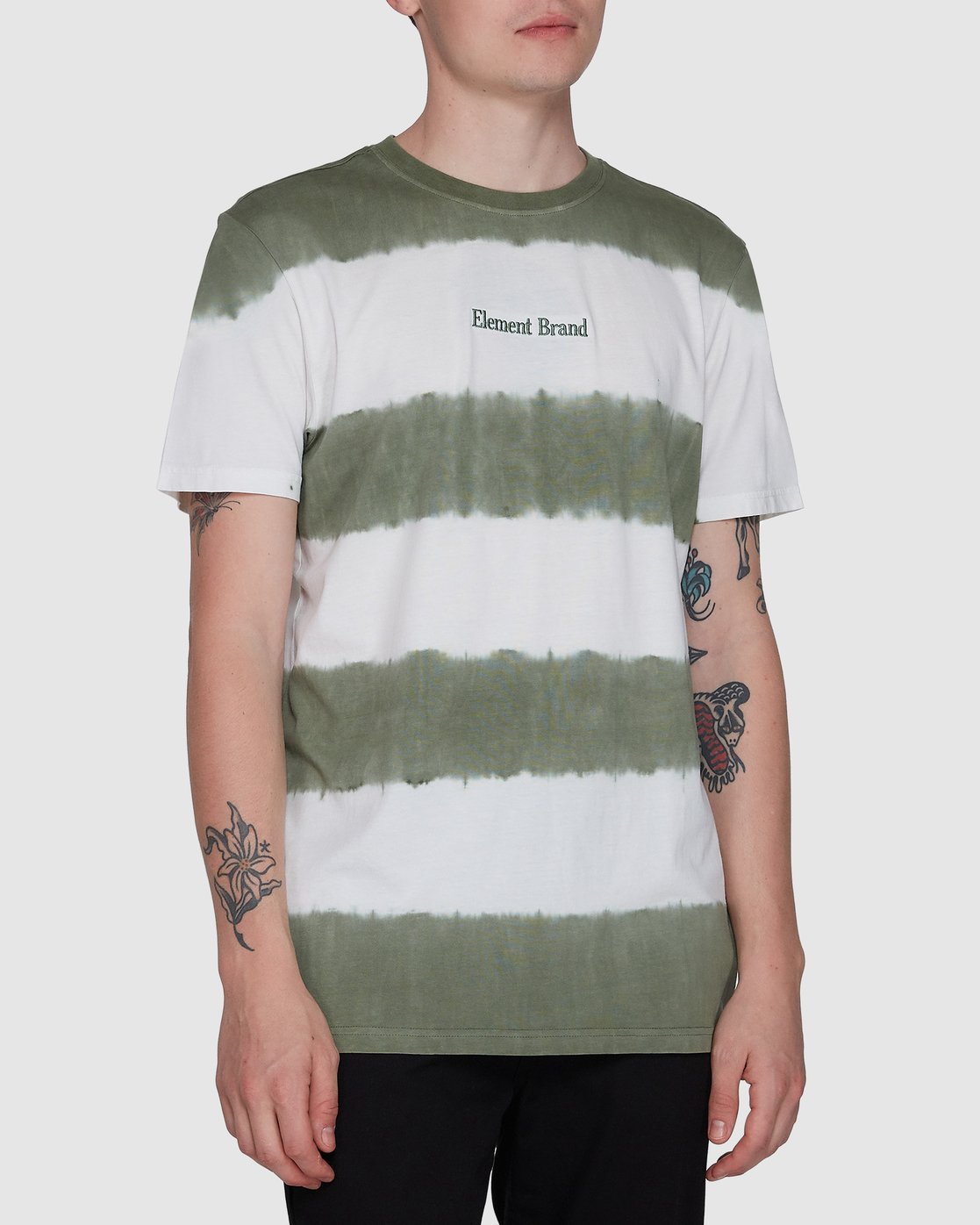 0 Karma Slub Ss Tee Green 107003 Element