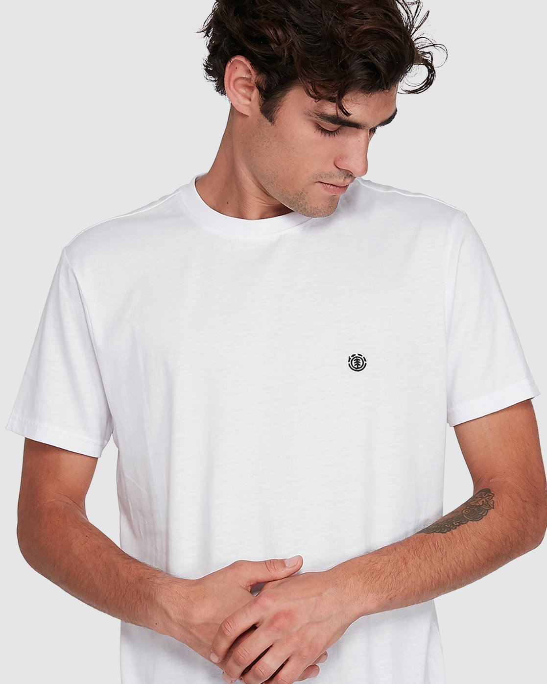 4 Cornell Short Sleeve Tee White 107004 Element