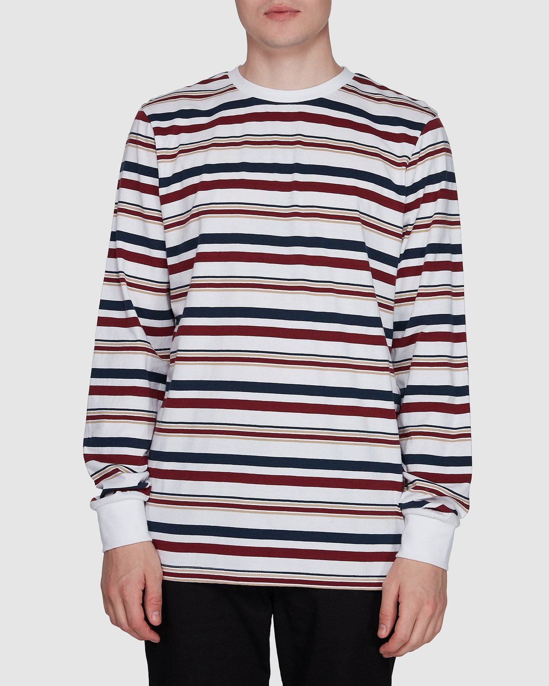 0 Fairway Long Sleeve Tee White 107054 Element