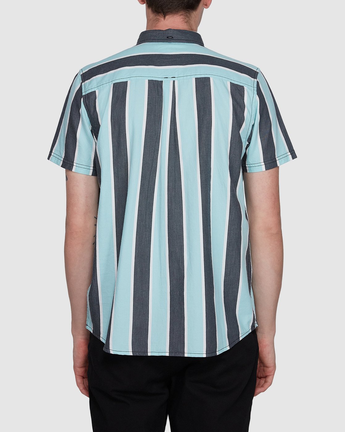 1 Icon Stripes Ss Grey 107214 Element