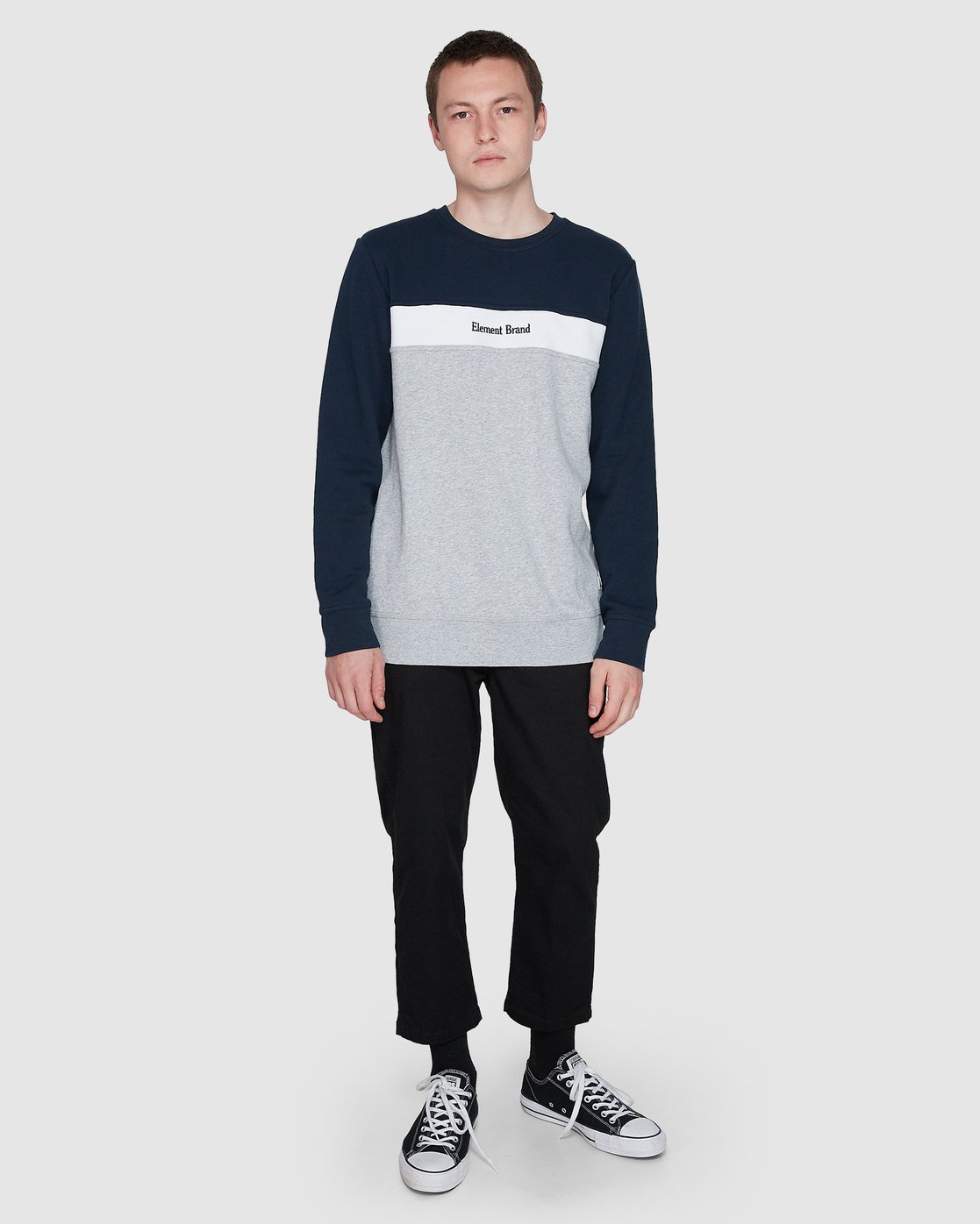 5 Alder Crew Fleece Blue 107302 Element
