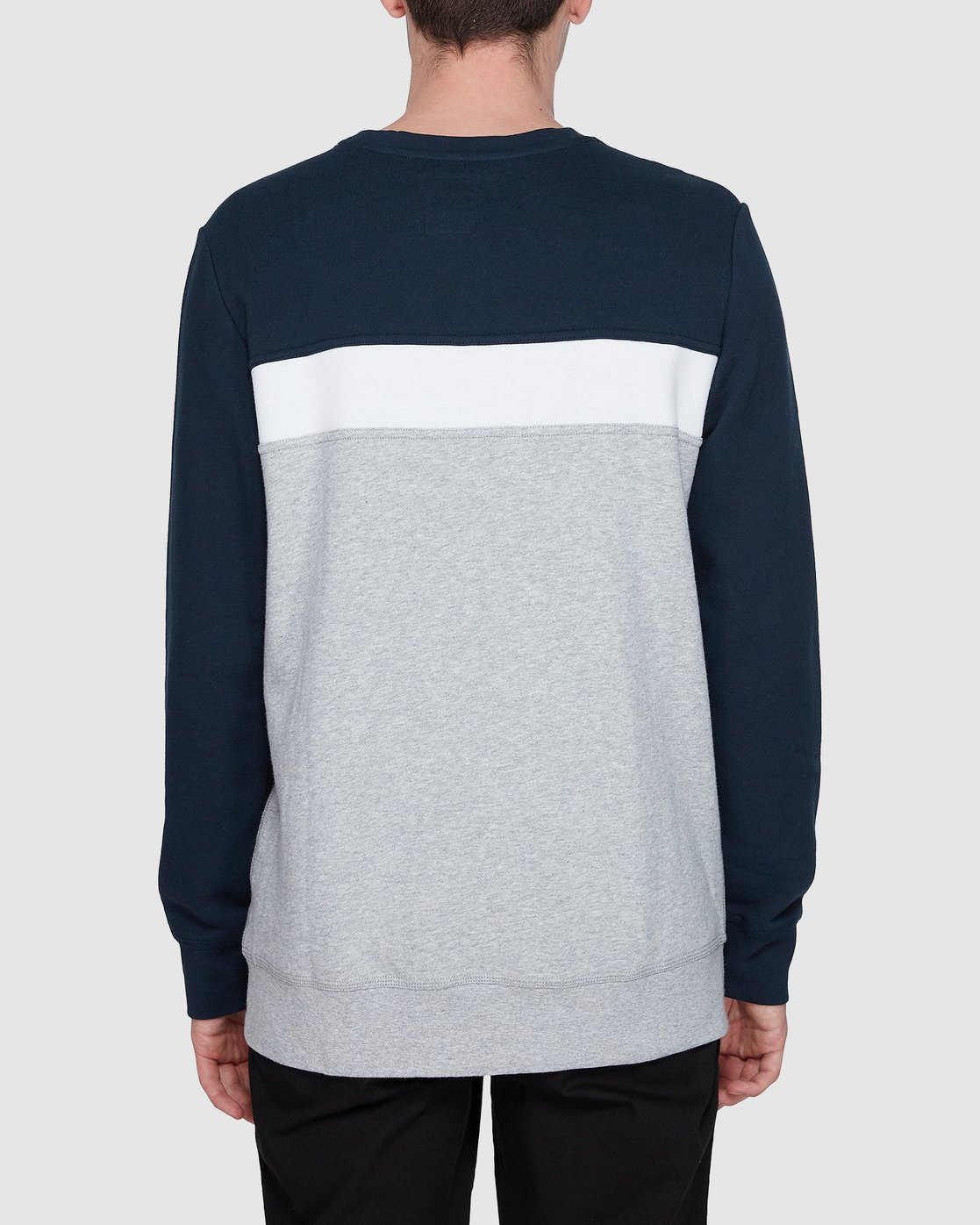 3 Alder Crew Fleece Blue 107302 Element