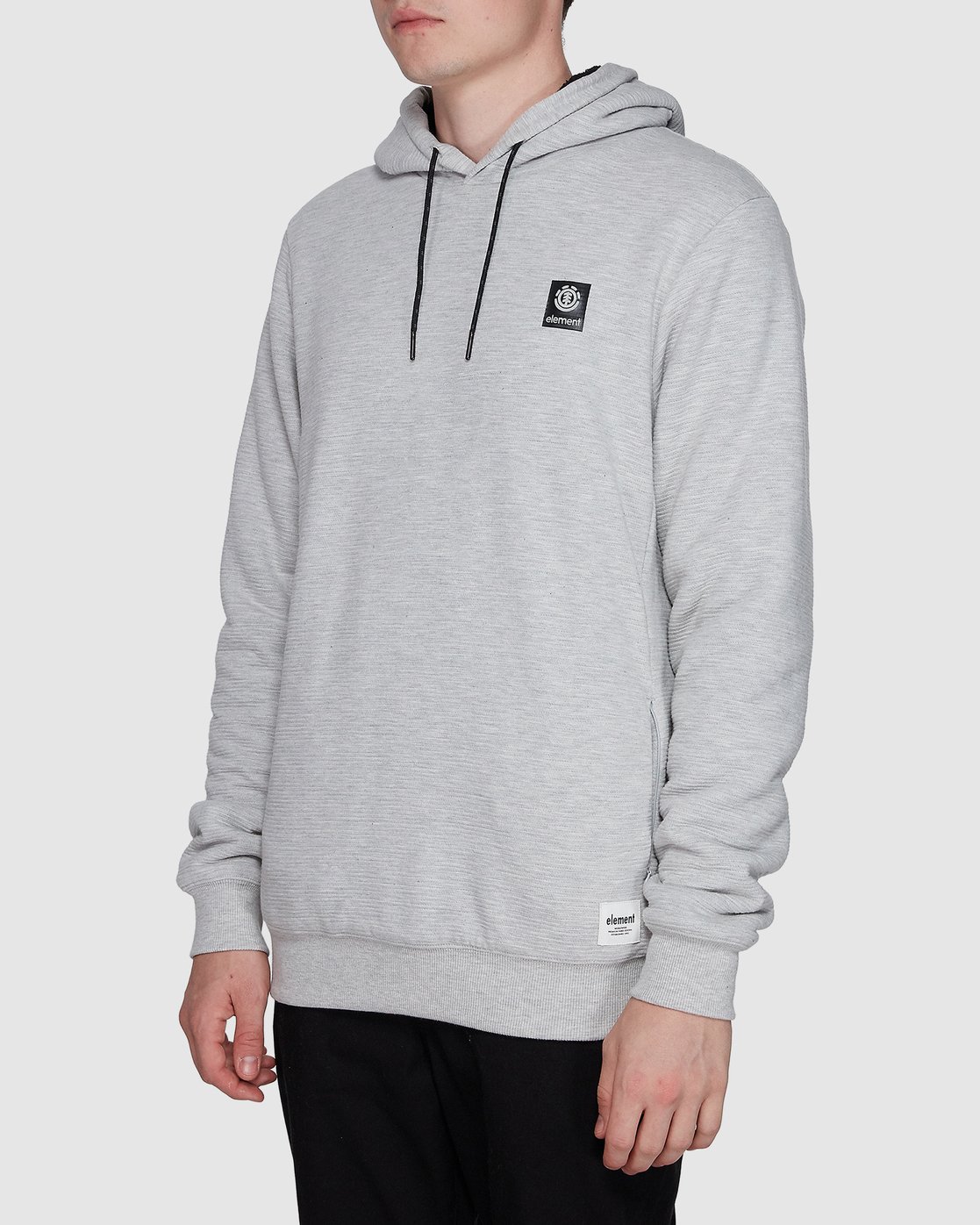 roots grey hoodie