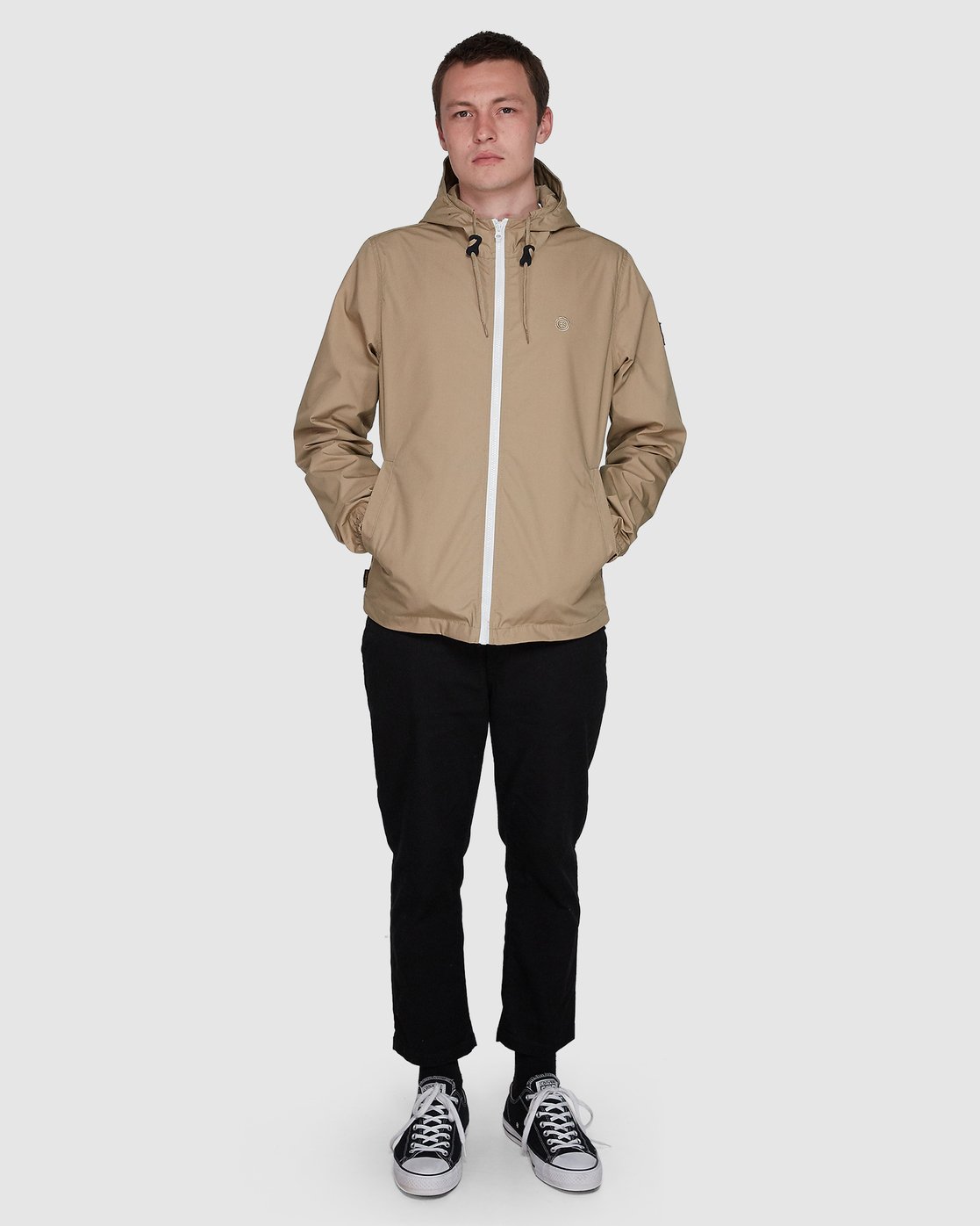 3 Alder Light  Jacket Grey 107461 Element