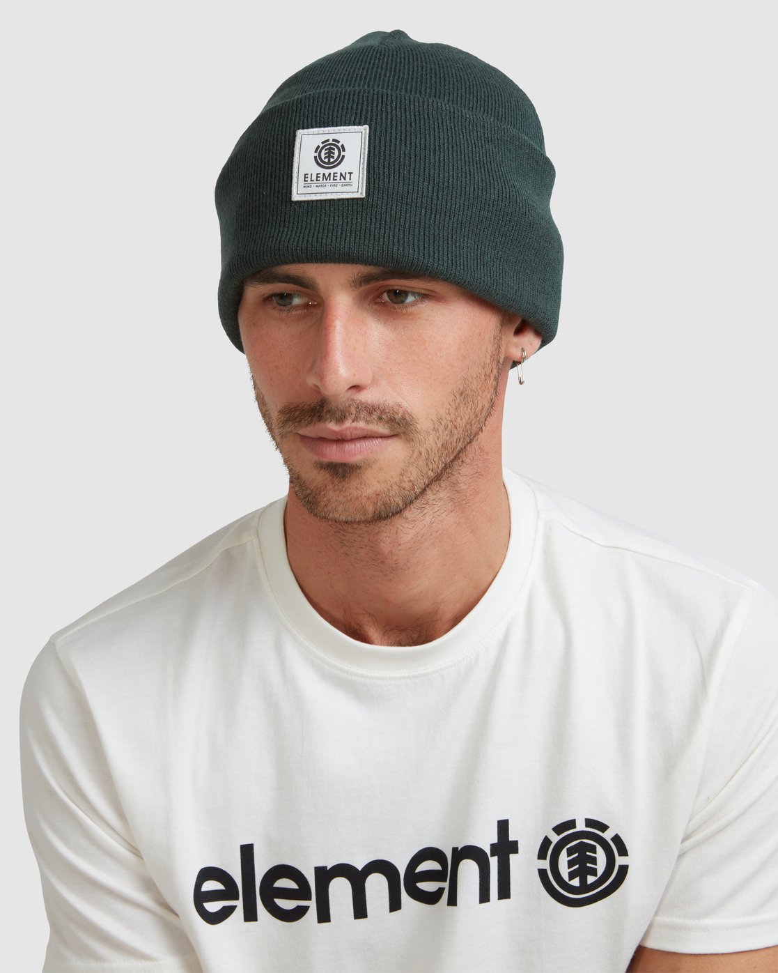 2 DUSK BEANIE Green 117801 Element