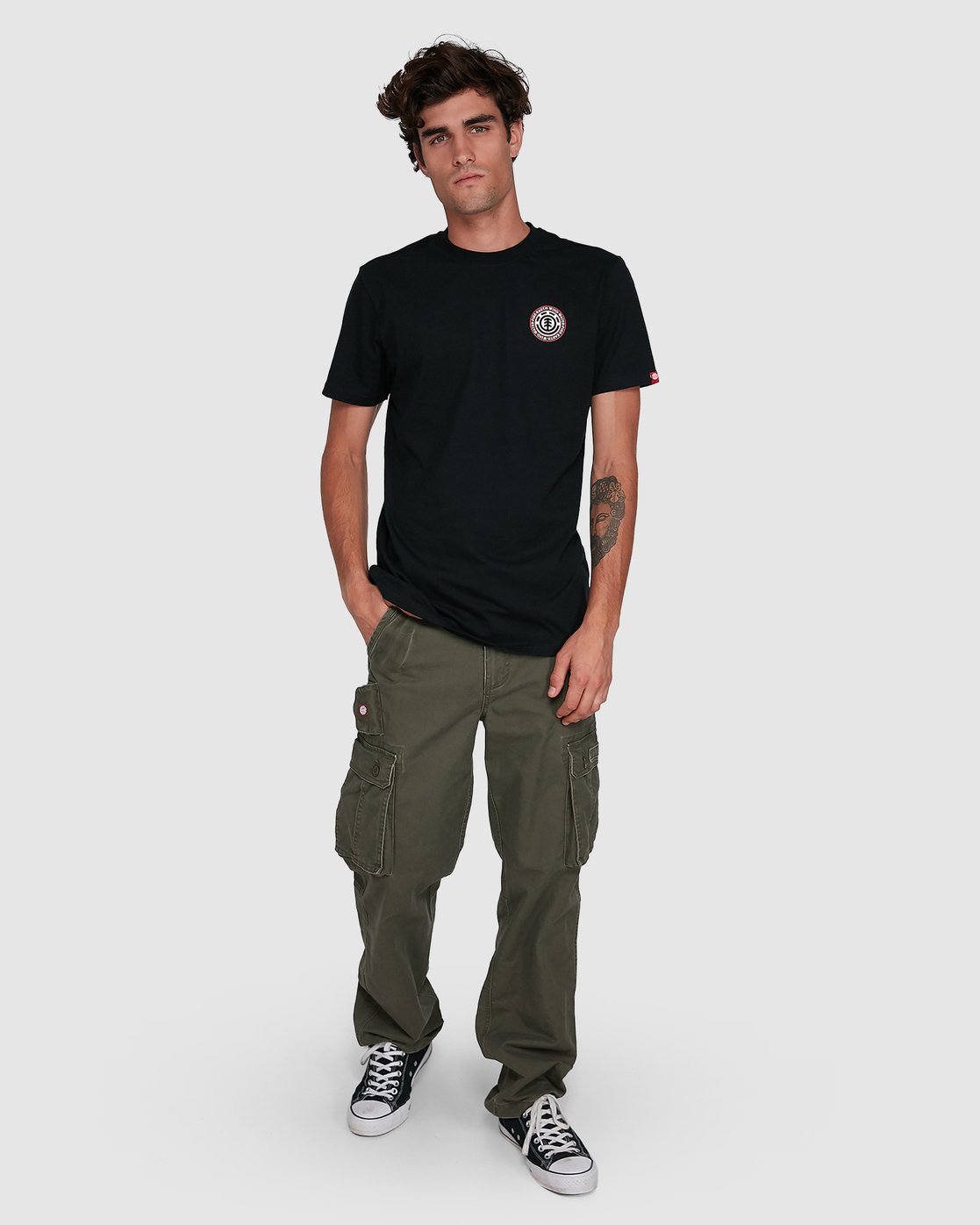 8 Source Cargo Pant Green 134243 Element