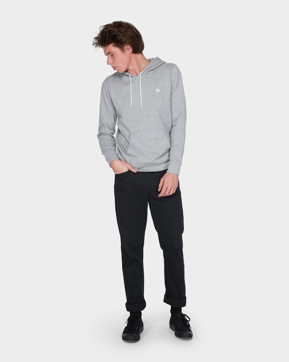 6 Cornell Classic Hoodie Grey 176303 Element