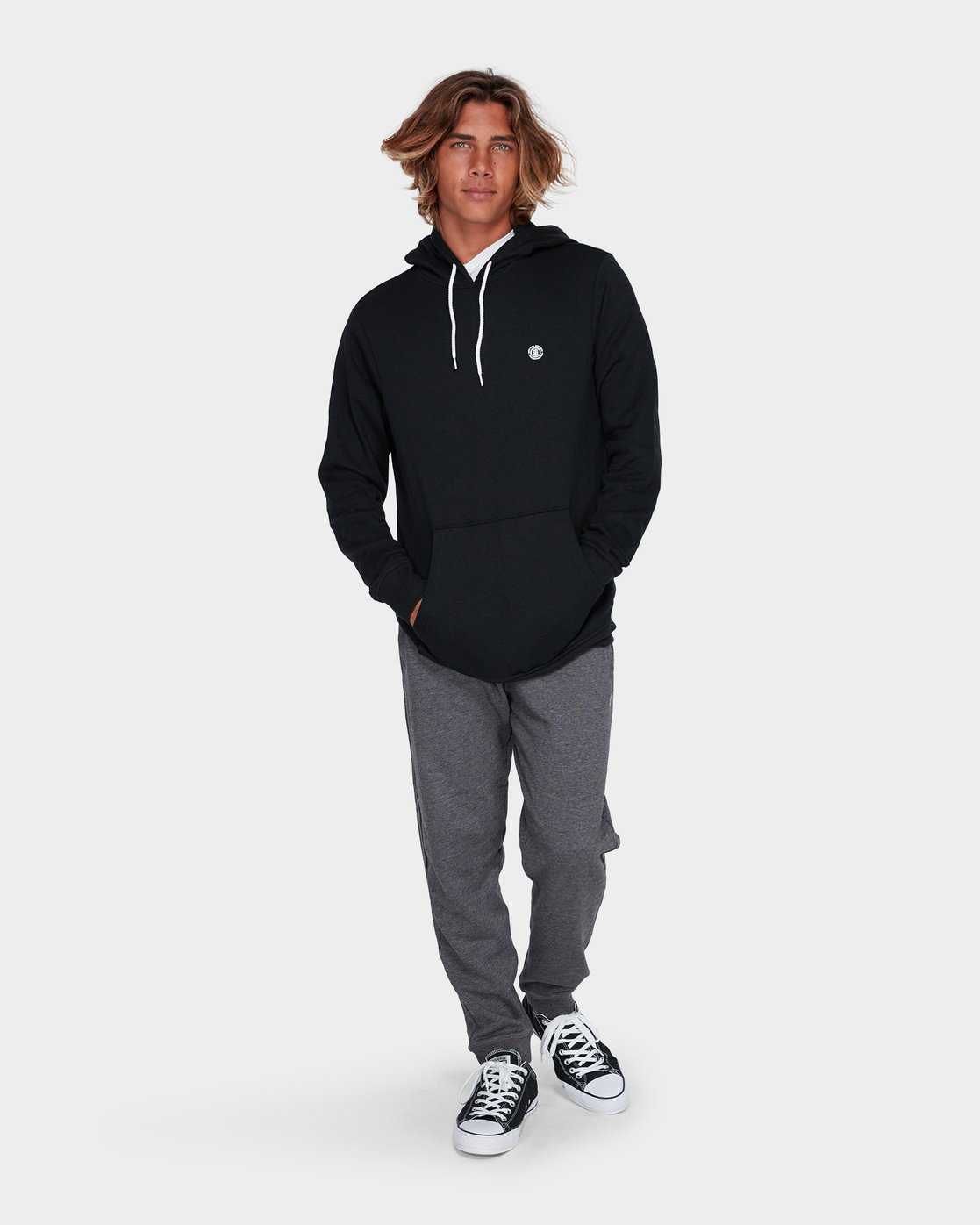 6 Cornell Classic Hoodie Black 176303 Element