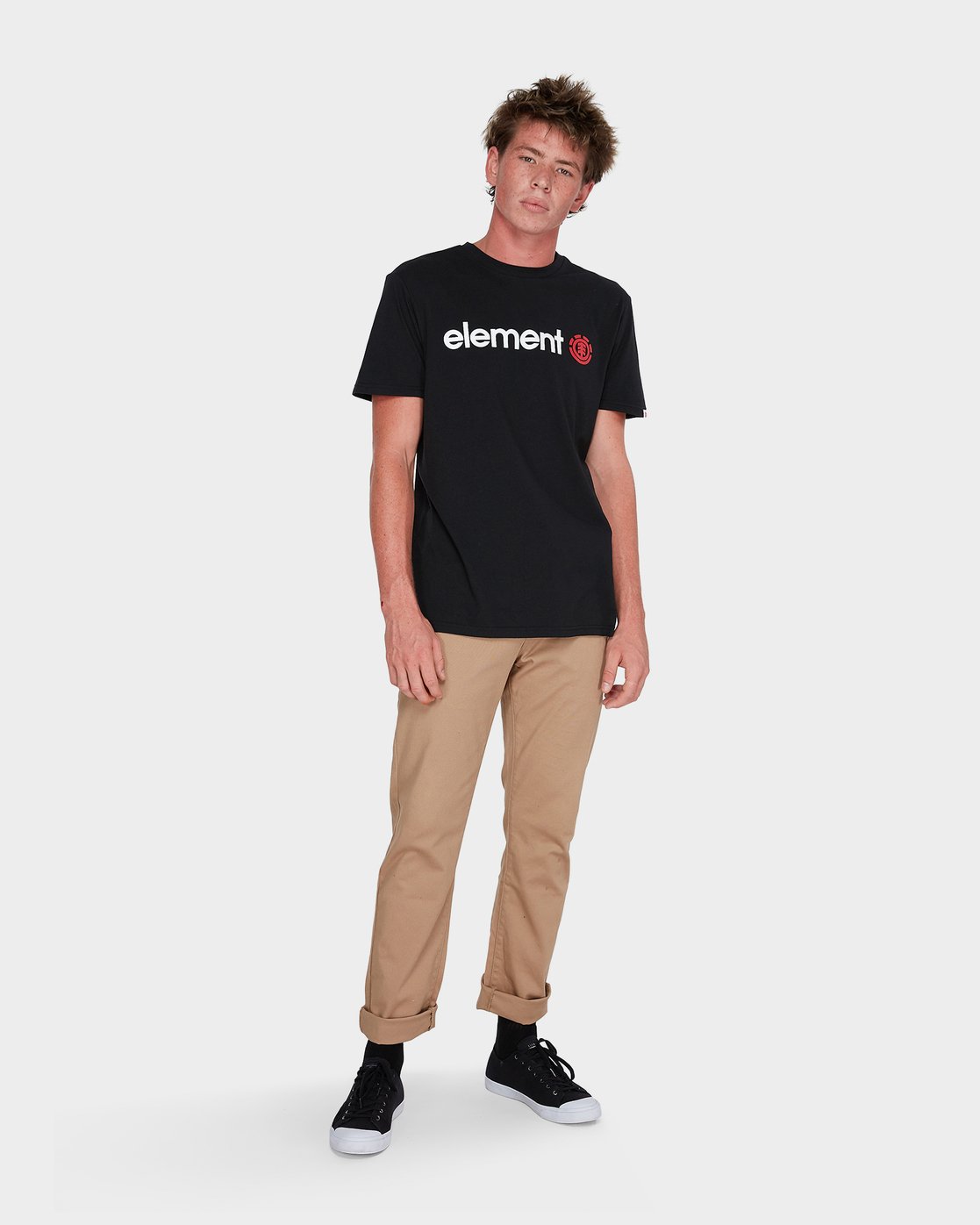 5 Horizon Short Sleeve Tee Black 183001 Element