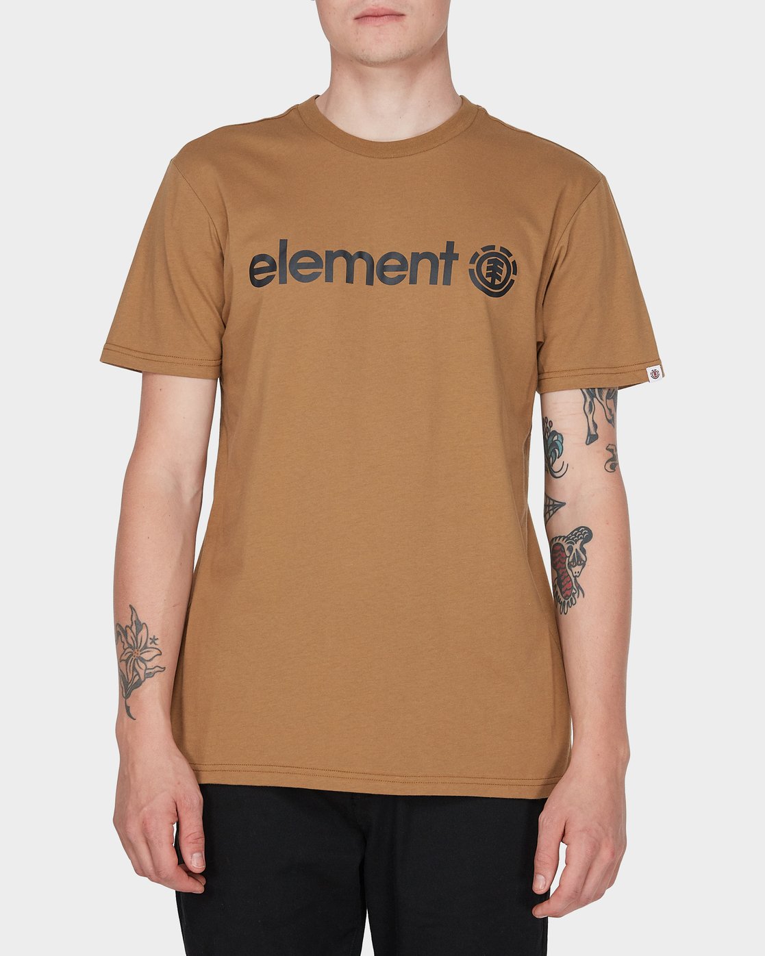 0 Horizon Short Sleeve Tee Yellow 183001 Element