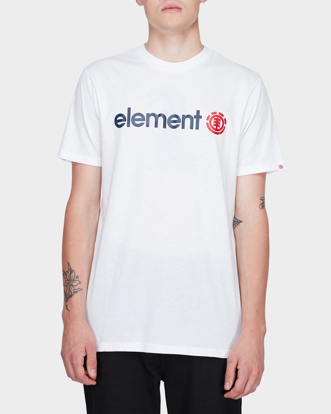 0 Horizon Short Sleeve Tee White 183001 Element