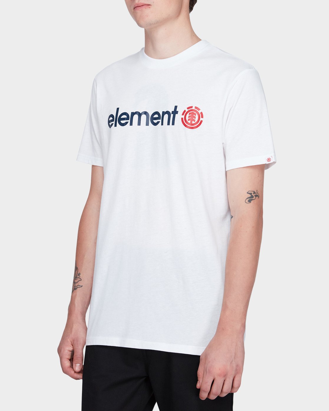 1 Horizon Short Sleeve Tee White 183001 Element