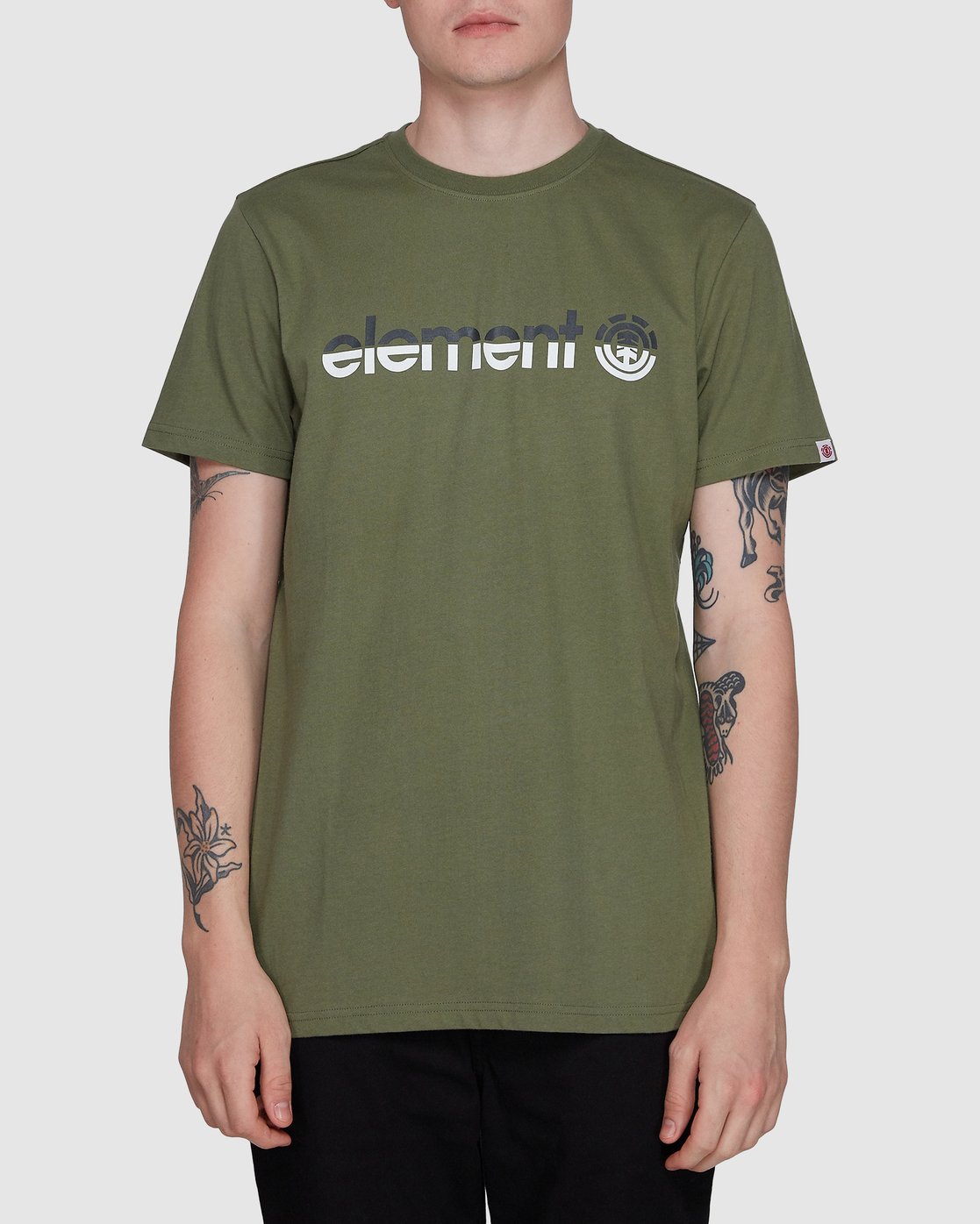 0 Horizon Short Sleeve Tee Green 183001 Element