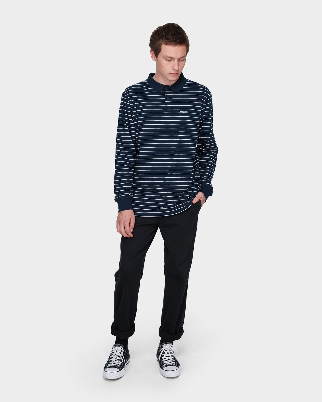 3 MIDNIGHT LS POLO  183152 Element