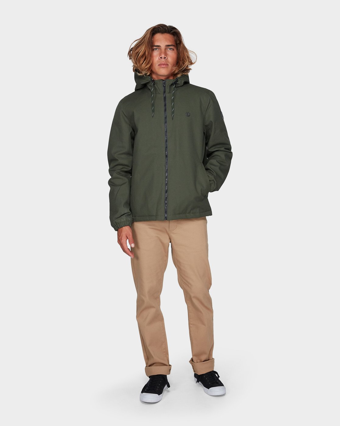 3 ALDER WAX JACKET  186455 Element