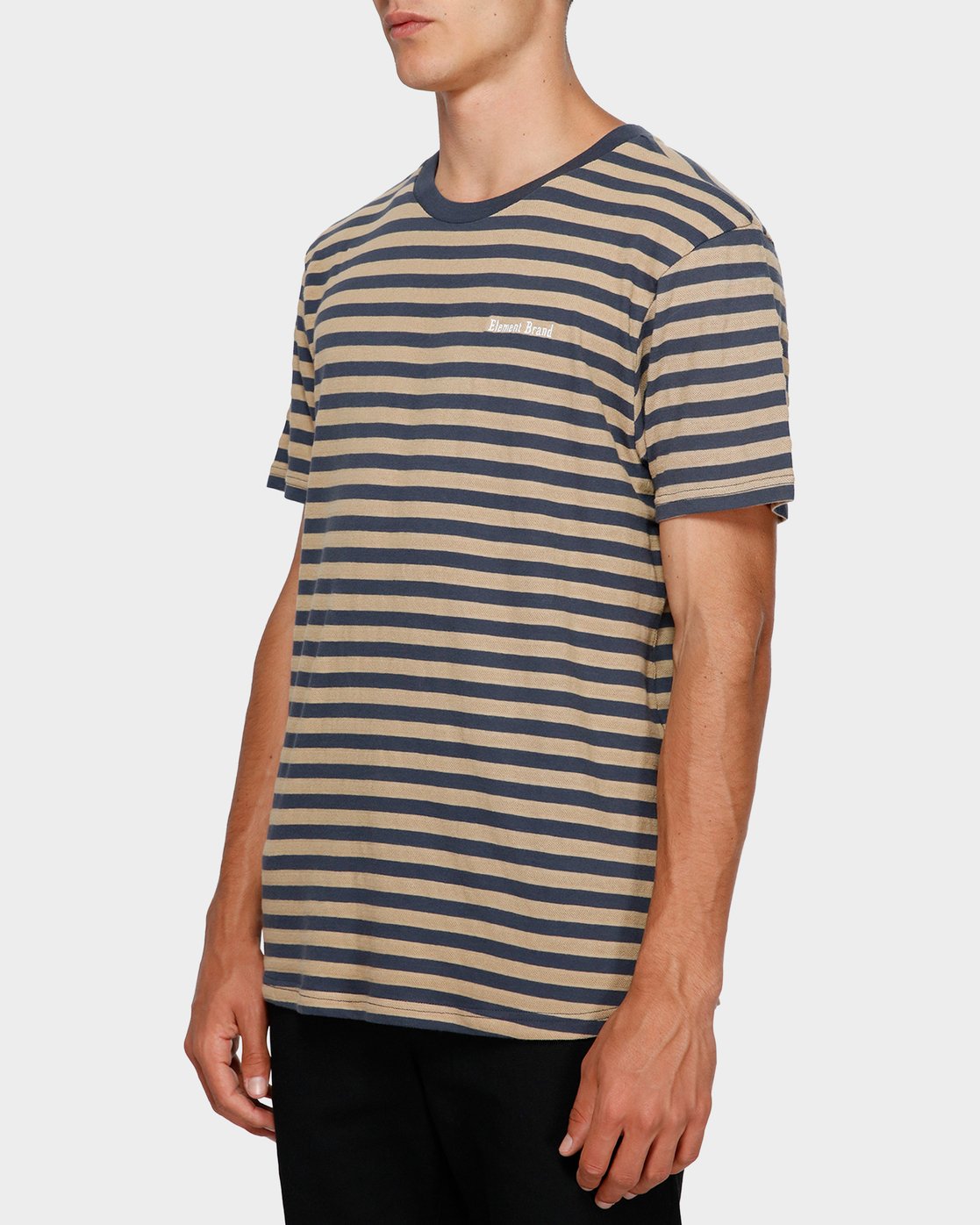 2 Manual Stripe Short Sleeve Tee  193002 Element