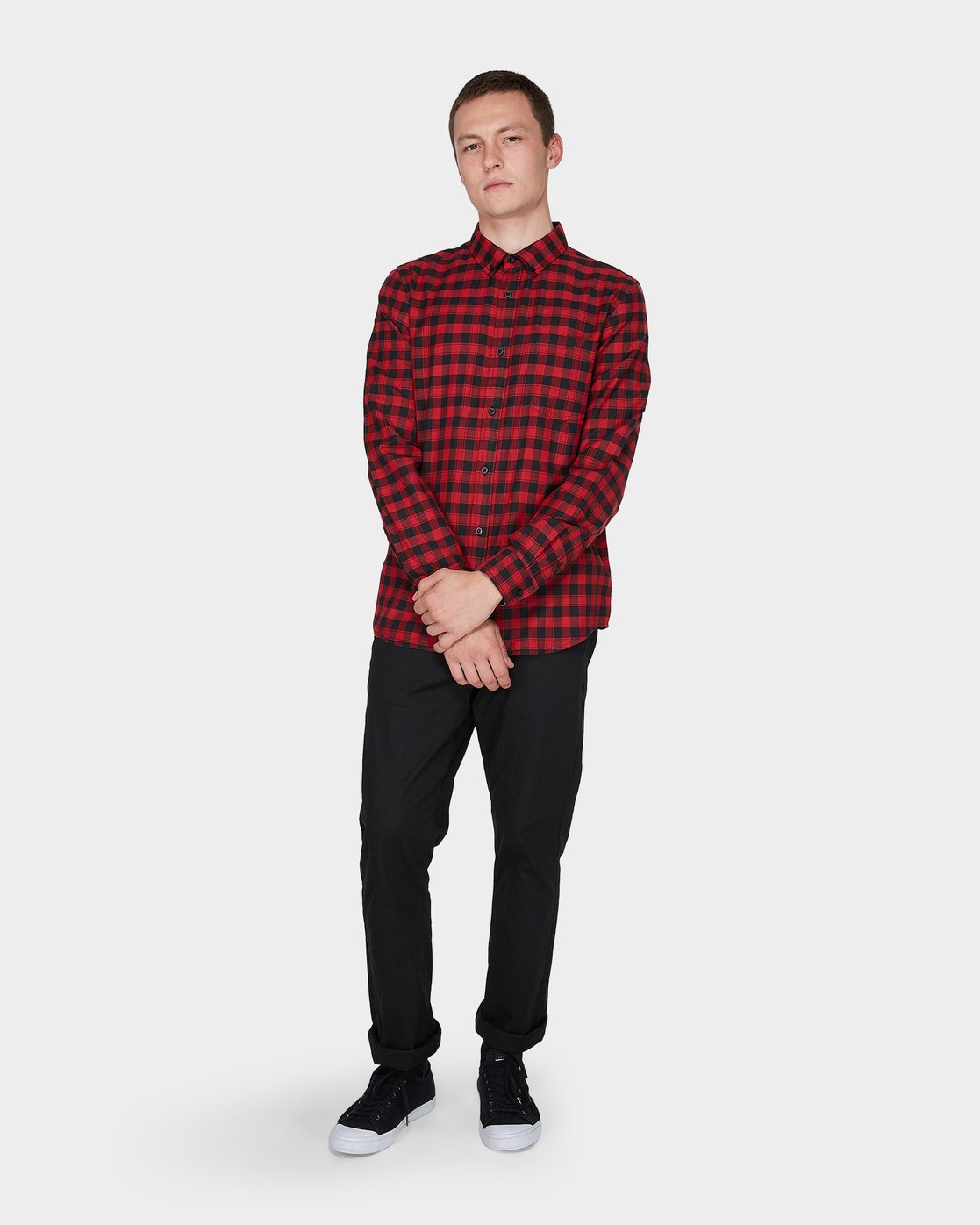 0 GOODWIN LS SHIRT Black 196211 Element
