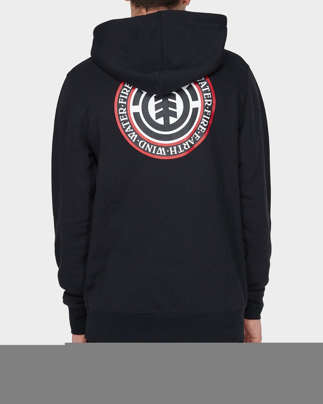 2 Seal Back Hoodie Black 196325 Element
