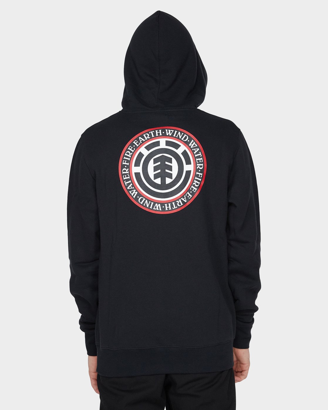3 Seal Back Hoodie Black 196325 Element