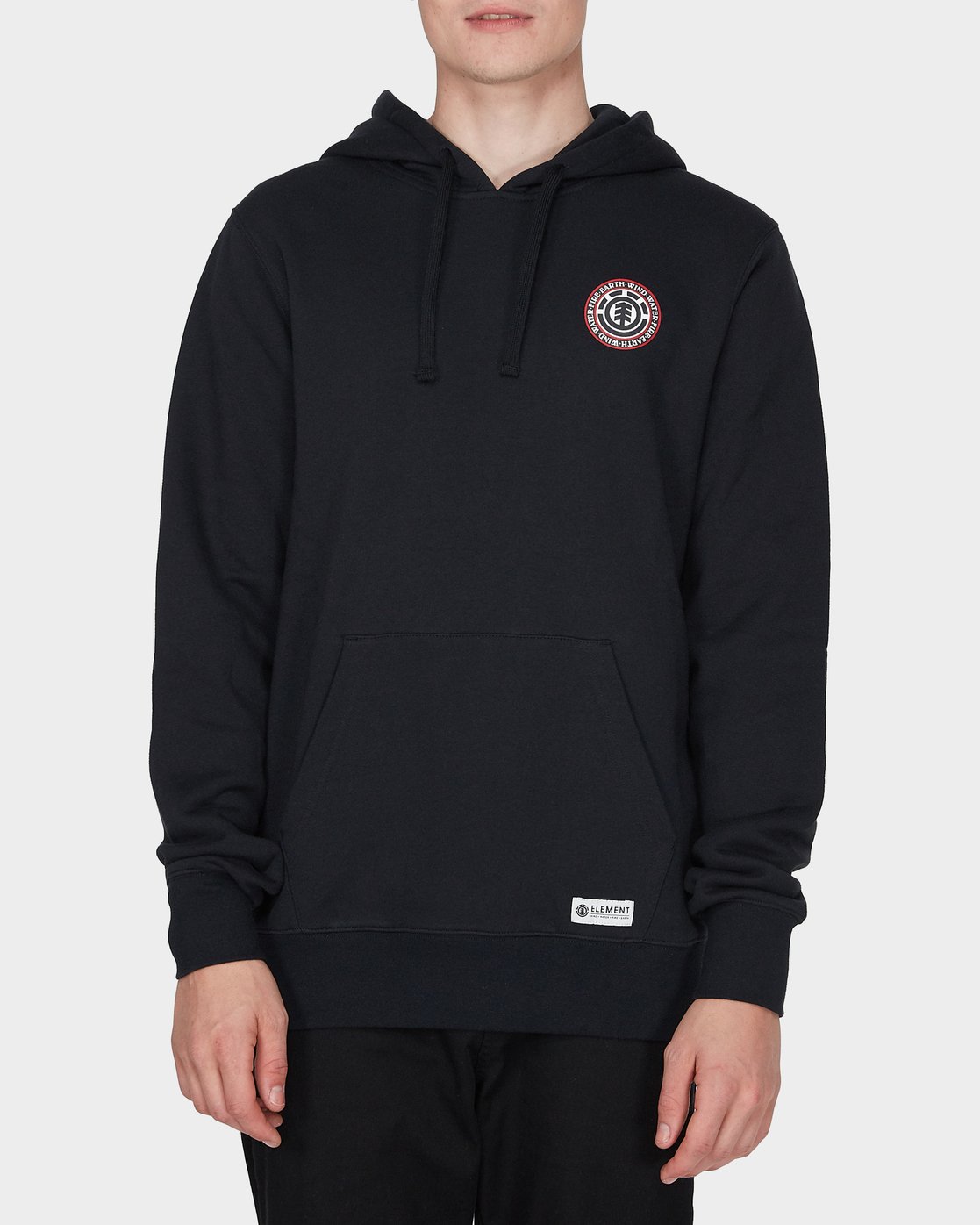 0 Seal Back Hoodie Black 196325 Element