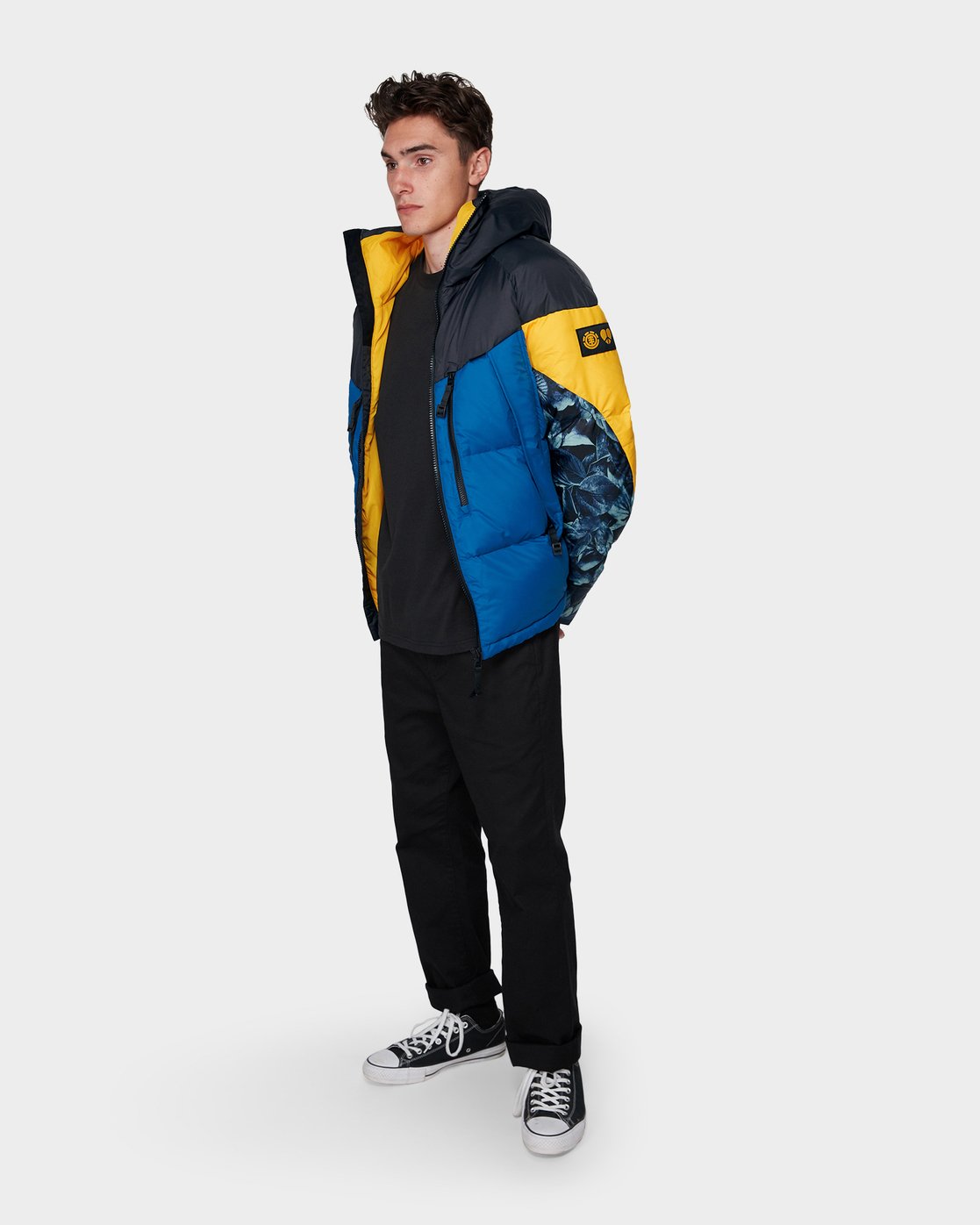 5 GRIFFIN HEAVY DOWN PUFFA JACKET Blue 196465 Element