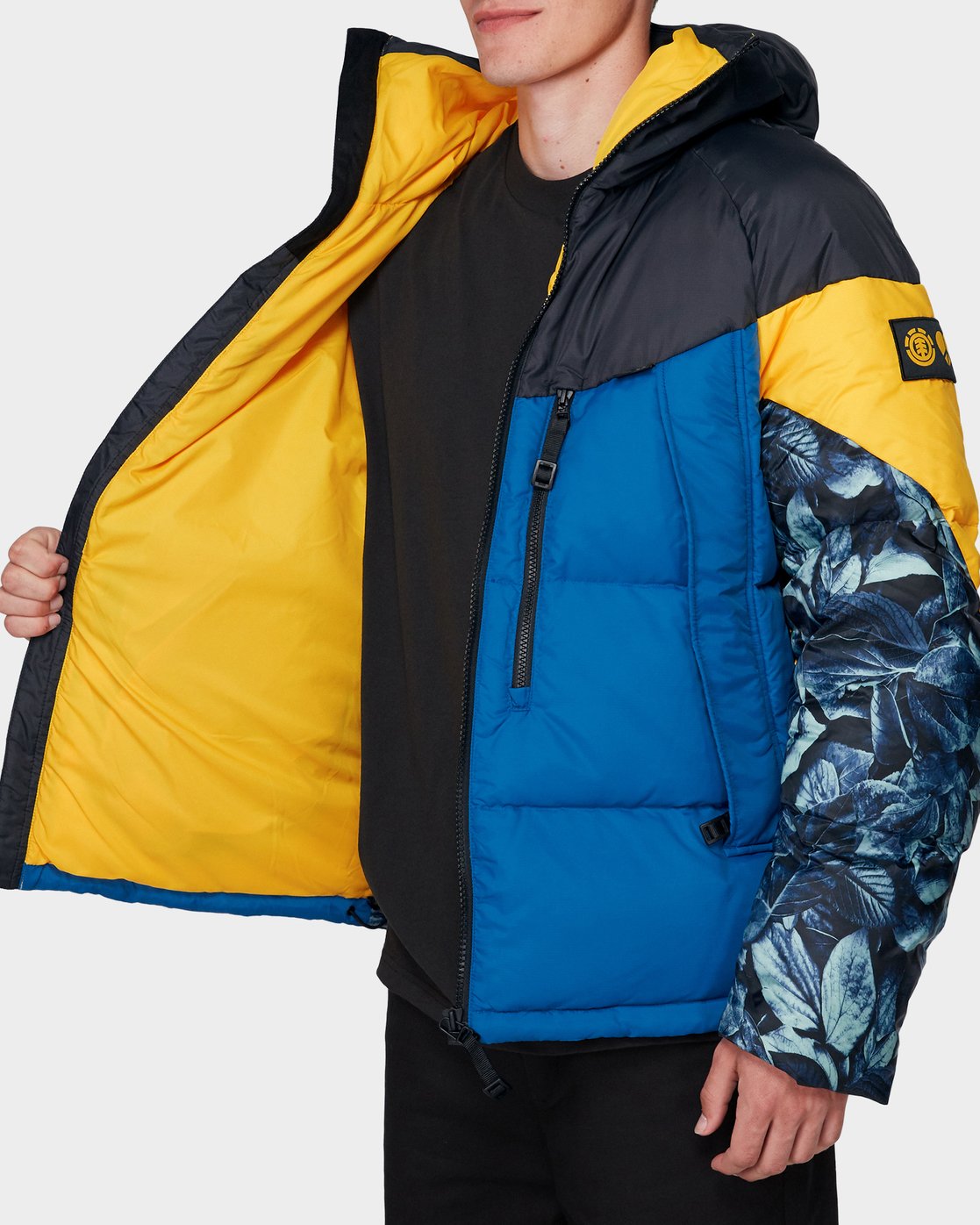 4 GRIFFIN HEAVY DOWN PUFFA JACKET Blue 196465 Element