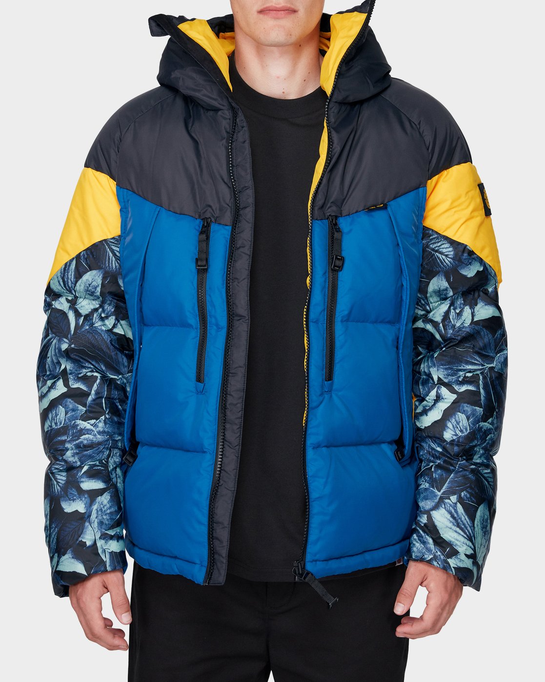 0 GRIFFIN HEAVY DOWN PUFFA JACKET Blue 196465 Element