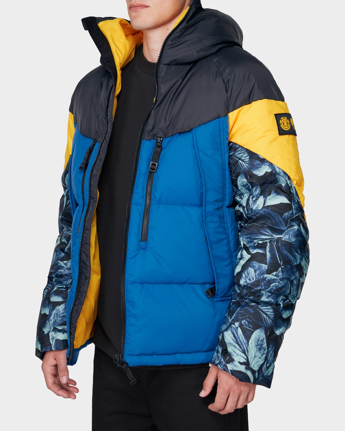 3 GRIFFIN HEAVY DOWN PUFFA JACKET Blue 196465 Element