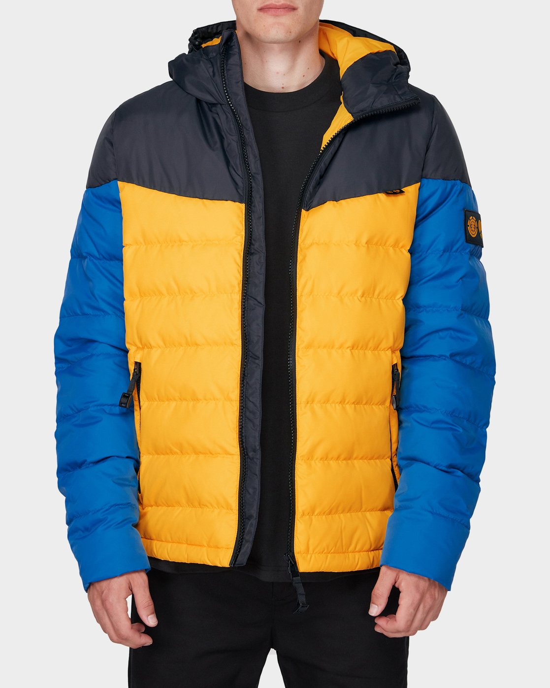 0 GRIFFIN LIGHT DOWN PUFFA JACKET Yellow 196466 Element
