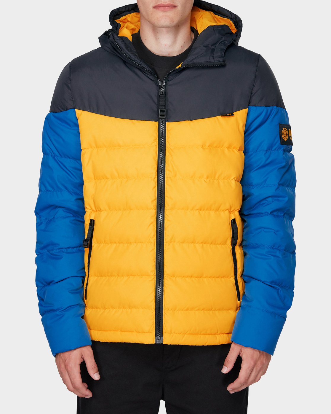 1 GRIFFIN LIGHT DOWN PUFFA JACKET Yellow 196466 Element