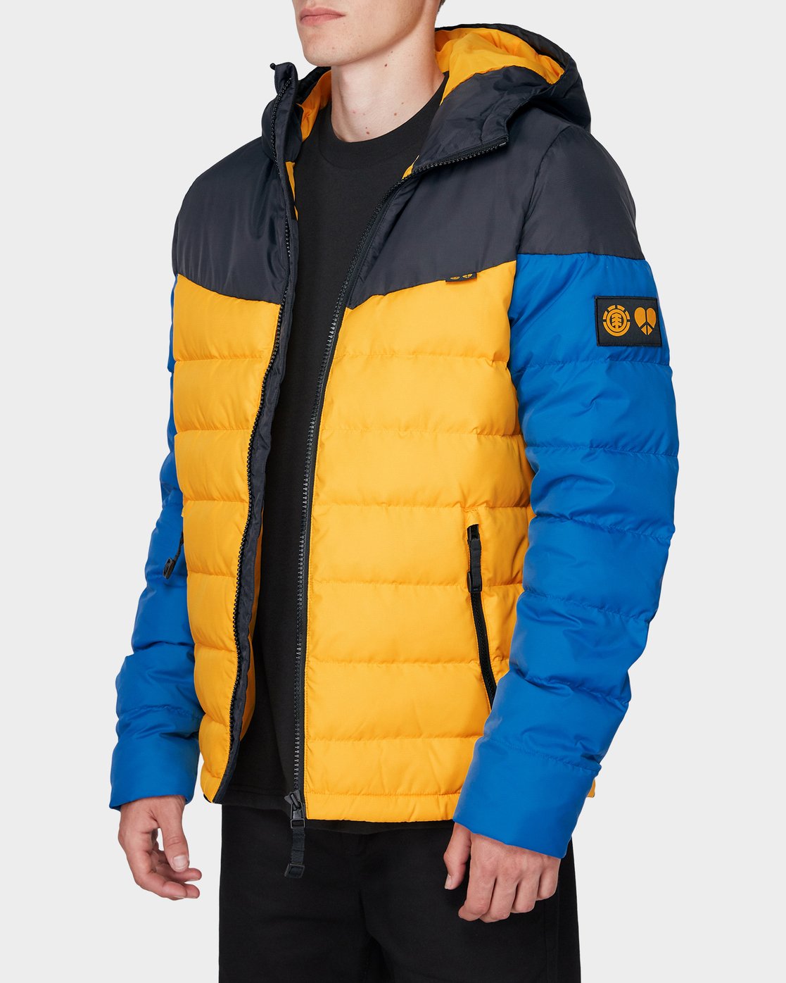 2 GRIFFIN LIGHT DOWN PUFFA JACKET Yellow 196466 Element