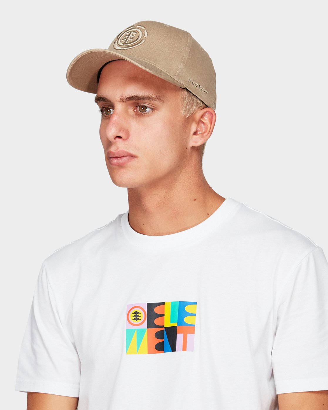 3 Tree Flexfit Cap Beige 196602 Element