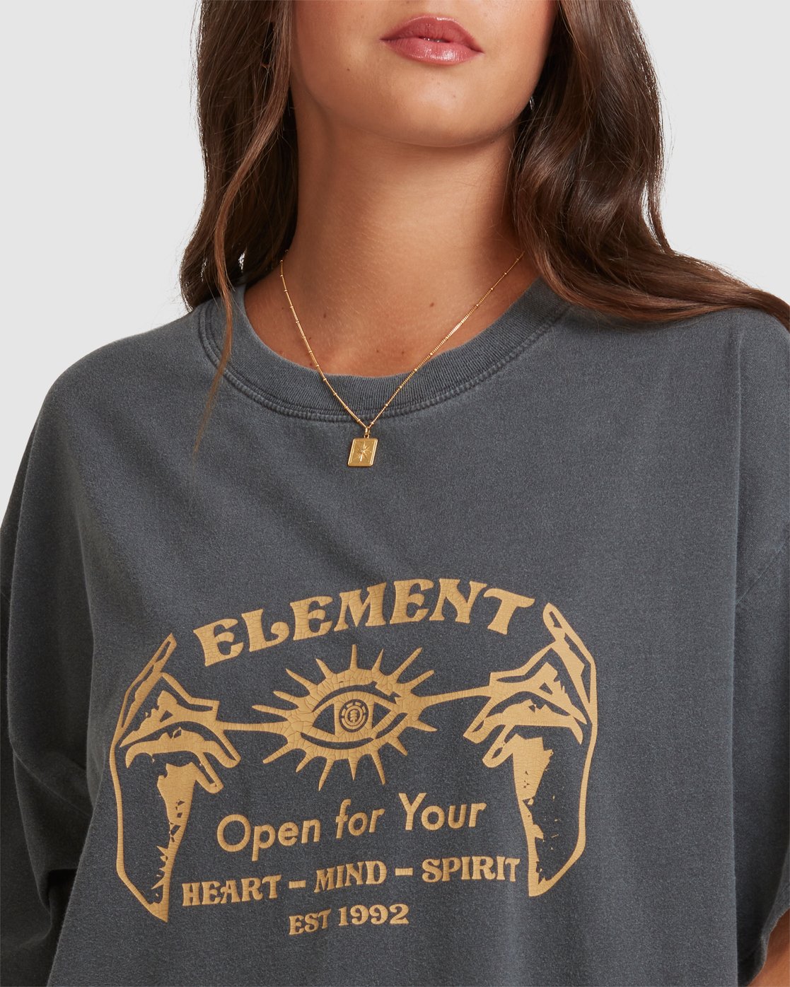 4 THIRD EYE TEE Black 217001 Element