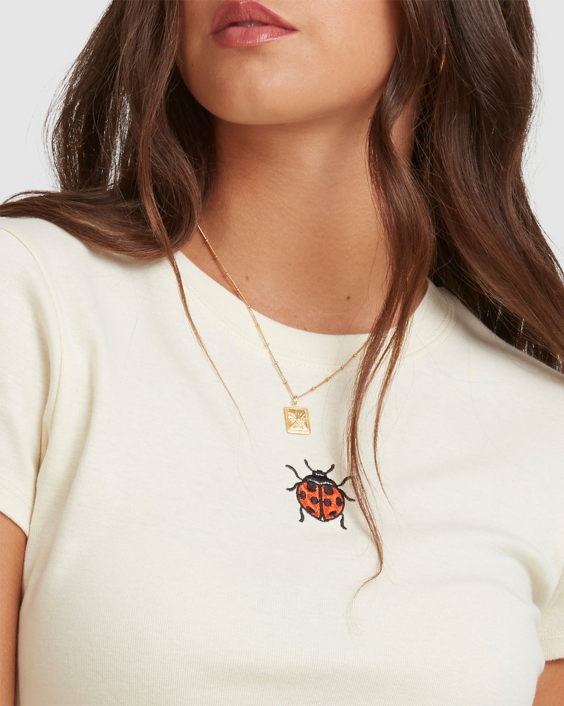 4 BEATLE BABY TEE Beige 217003 Element