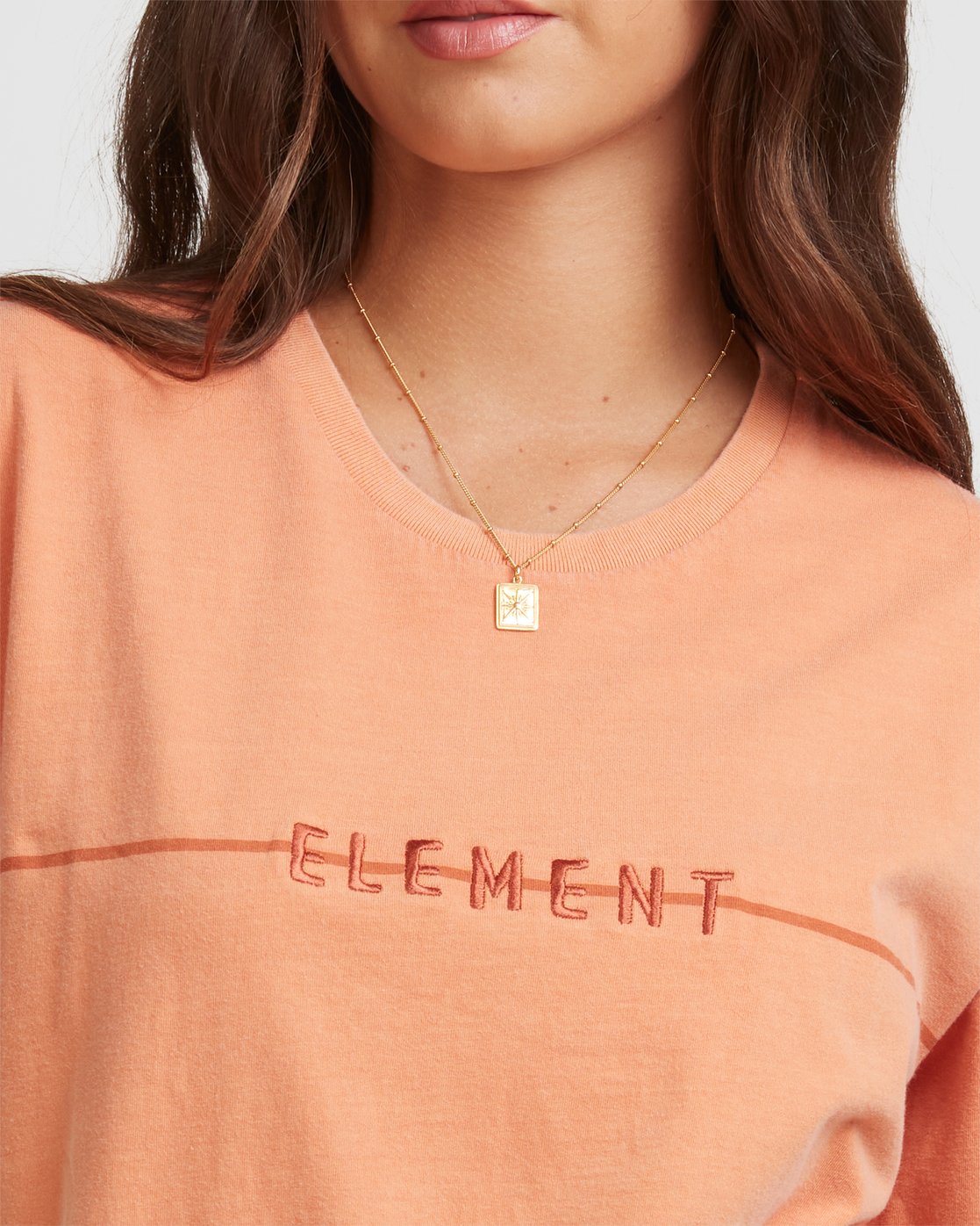 4 LANE TEE Orange 217004 Element