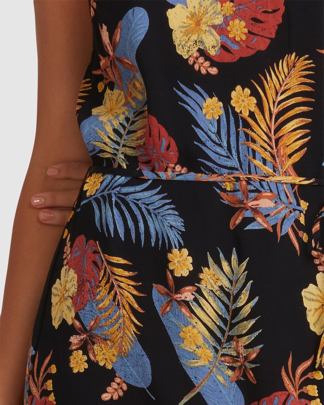 4 Amelie Tropical Dress Black 217861 Element