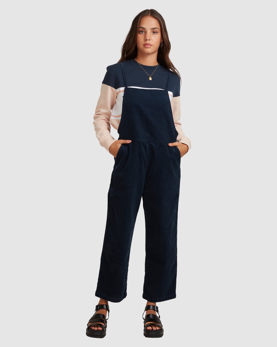 0 Jonesy Cord Onesie Blue 217867 Element