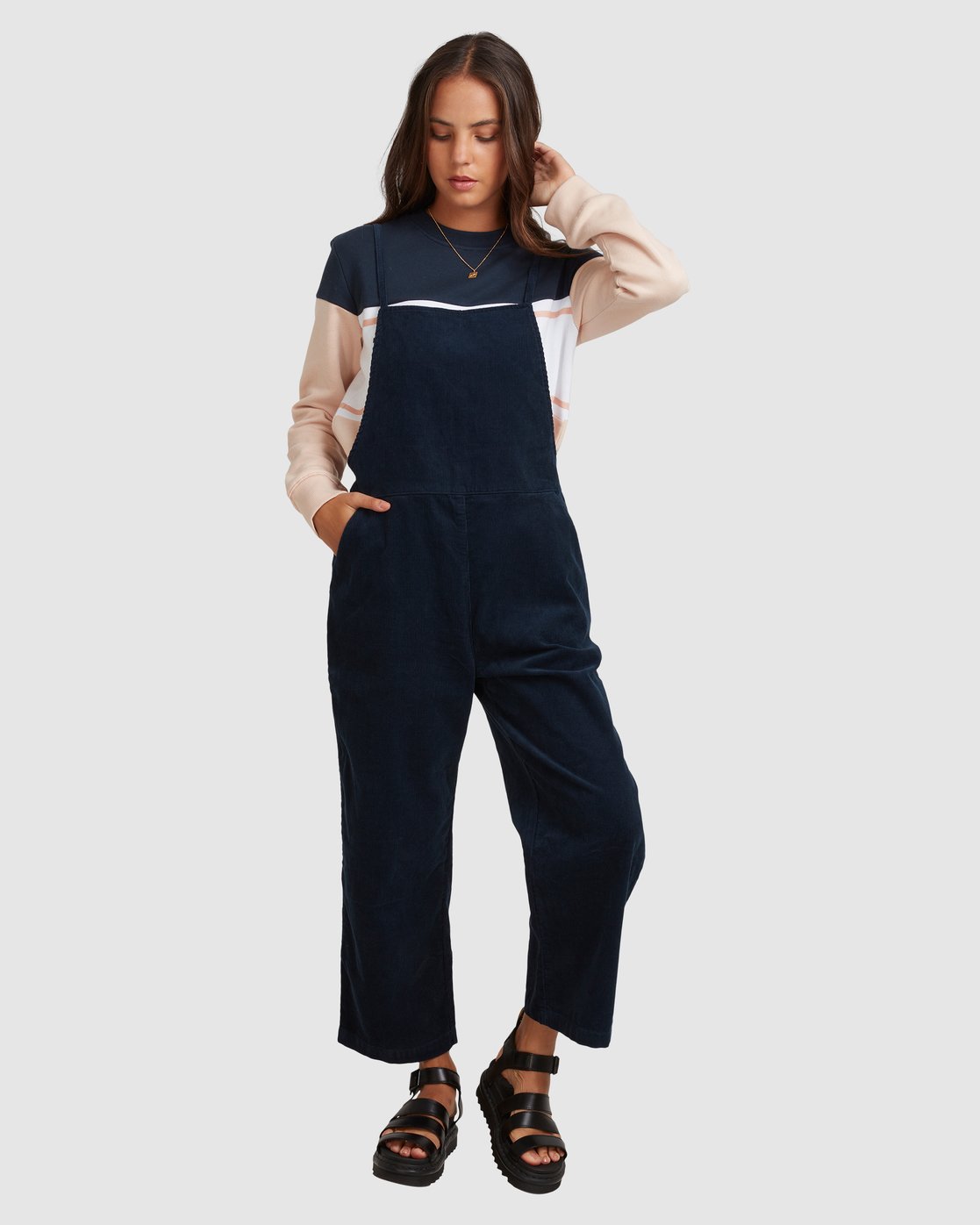 1 Jonesy Cord Onesie Blue 217867 Element