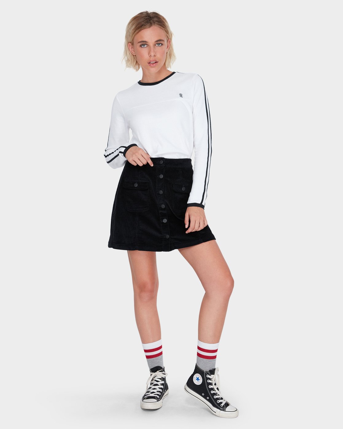 element cord skirt