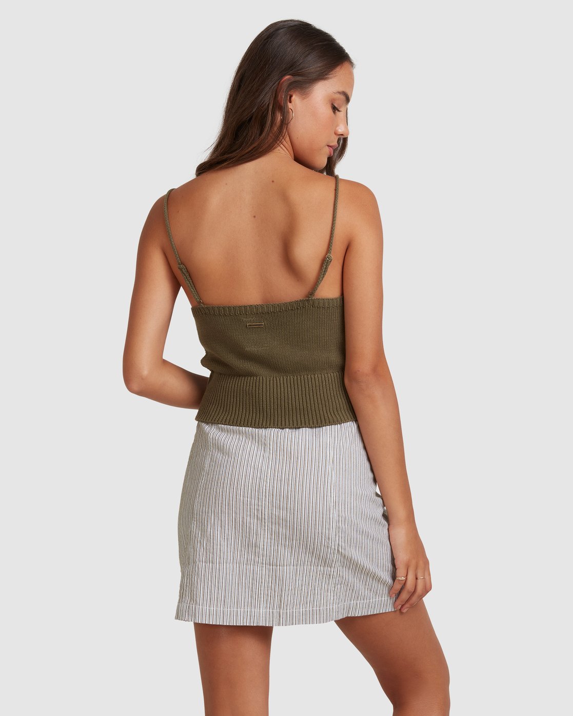 3 PETAL KNIT TOP Green 294154 Element