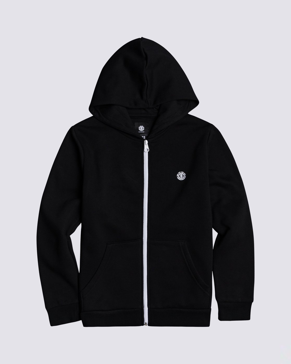 boys black zip up